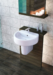 Раковина Sanita Luxe Best Luxe 55, белая (BSTSLWB01)