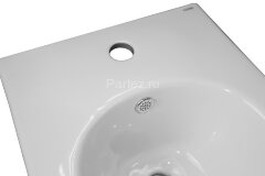 Биде напольное Azario FRETTA ROUND Размер 540х340х400 мм, белый