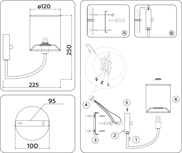 Бра Ambrella LH71275