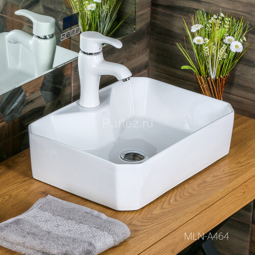 Накладная раковина melana mln-a464