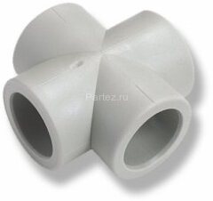 Крестовина PPR D40 Ekoplastik