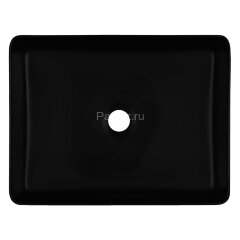 Раковина-чаша Azario 510х405х110 накладная, прямоугольная, черный матовый (AZ-2178-MB)