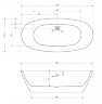 Акриловая ванна ABBER AB9205