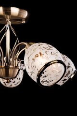 Потолочная люстра Eurosvet 30026/5 античная бронза