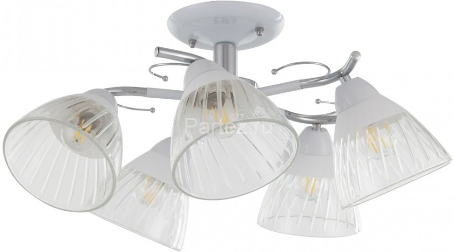 Потолочная люстра Arte Milano 320306/5 WT+CR