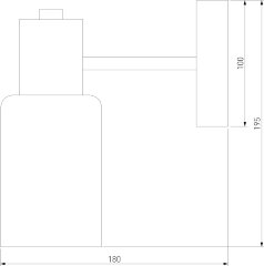 Бра Eurosvet 70160/1 латунь