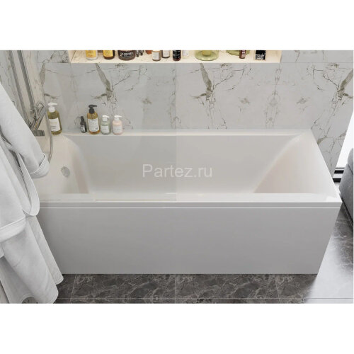 Ванна акриловая VAGNERPLAST VERONELA прямоугольная, 160х70 см, белая (VPBA167VEA2X-04)