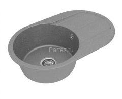 Кухонная мойка AQUATON Амира, серая (1A712932AI230)