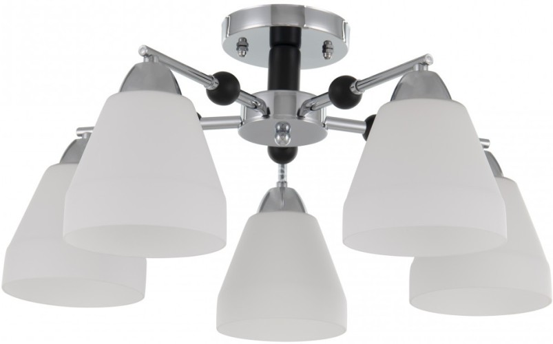 Потолочная люстра Arte Milano 325119/5 CR+BK