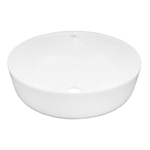 Раковина-чаша Azario 355x355x150 накладная, круглая, белый глянец (AZ-3217)