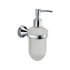 Дозатор жидкого мыла Fixsen Laguna, стекло, хром (GR-7812)