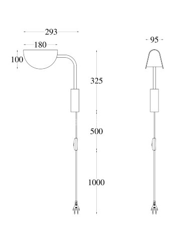 Бра Maytoni MOD126WL-01B
