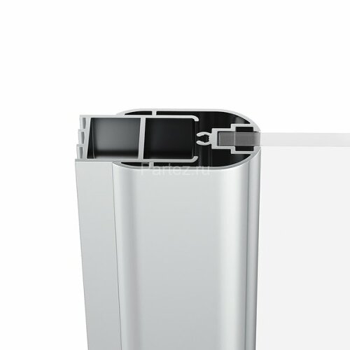 Душевая дверь Ravak распашная 80х195, толщина полотна 6мм универсальная, цвет профиля белый