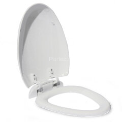 821BS сиденье для унитаза пластик с микролифтом, белое  MELANA