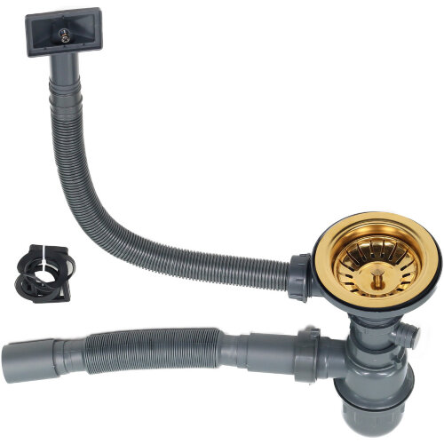 Мойка 5343 MELANA ProfLine 3,0/220 ЗОЛОТО врезная прямоугольная D5343HG