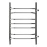 Полотенцесушитель водяной AZARIO RAVENNA 500/800 7 секций, боковое подключение, 1", хром (AZ07558)