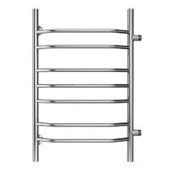 Полотенцесушитель водяной AZARIO RAVENNA 500/800 7 секций, боковое подключение, 1", хром (AZ07558)