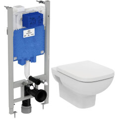 Комплект Ideal Standard ProSys 2.0 система инсталляции + унитаз с крышкой-сиденьем (RI471702)