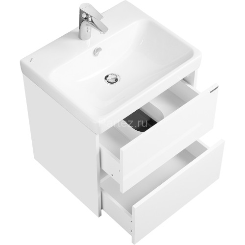 Тумба под раковину Aquaton Сканди 55 532x510x427 подвесная, белая (1A251701SD010)