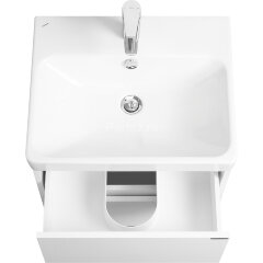 Тумба под раковину Aquaton Сканди 55 532x510x427 подвесная, белая (1A251701SD010)