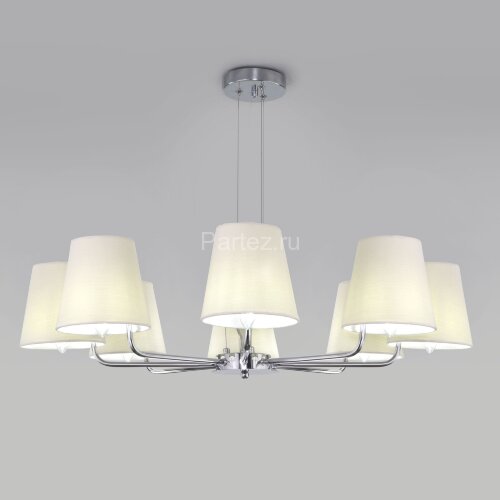 Подвесная люстра Eurosvet 60155/8 хром