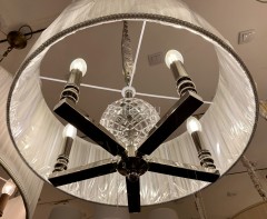 Подвесная люстра Newport 3125/S nickel без абажуров