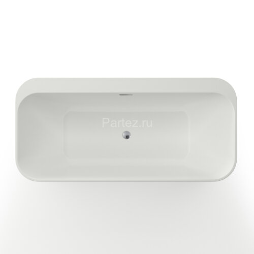 Ванна акриловая Azario RANGALI 1700х800х580 пристенная, в комплекте с сифоном и металлической рамой