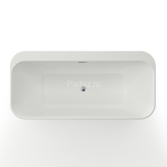 Ванна акриловая Azario RANGALI 1700х800х580 пристенная, в комплекте с сифоном и металлической рамой 