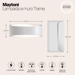 Бра Maytoni C806WL-L5W