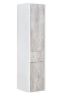 Шкаф-колонна Roca Ronda 32 L, 32 см, левый, бетон/белый глянец (Z.RU93.0.300.5)