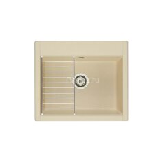 Кухонная мойка AQUATON Делия 60, шампань (1A715232LD290)