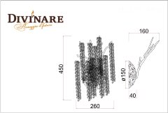 Бра Divinare 3133/01 AP-2