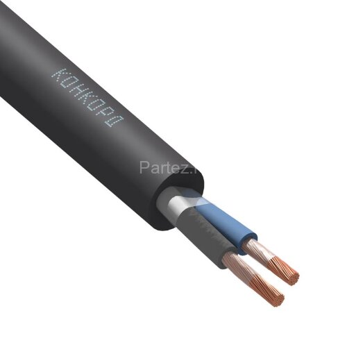 Кабель КГ-ХЛ 2х2.5 (N) 220/380-3 (м) Конкорд 75