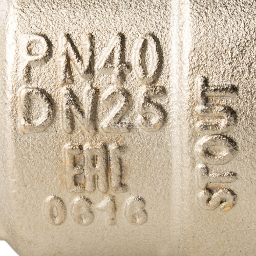 Кран шаровой полнопроходной ВР/НР бабочка 1" Stout