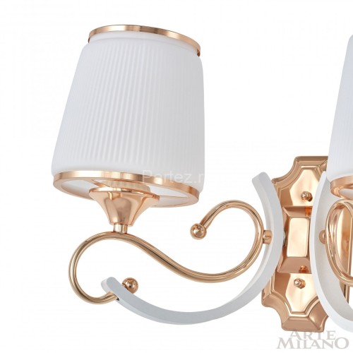 Бра Arte Milano 303857/2W Wh/Gd