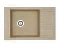 Кухонная мойка AQUATON Делия 78, цвет песочный (1A715132DE220)