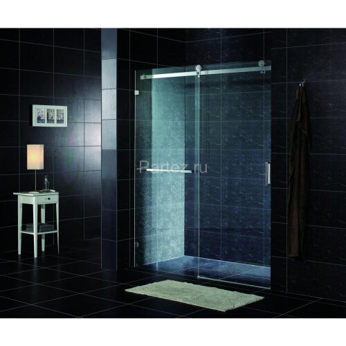 Душевая дверь Roca AREA раздвижная 160х200, толщина полотна 8мм правая, цвет профиля хром