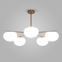 Потолочная люстра Eurosvet 30190/5 латунь