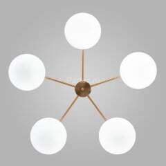 Потолочная люстра Eurosvet 30190/5 латунь