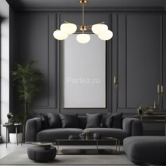 Потолочная люстра Eurosvet 30190/5 латунь