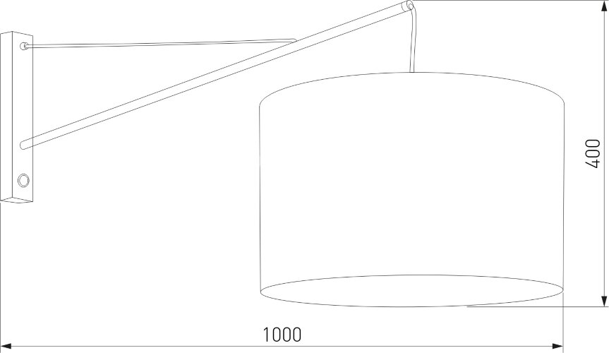 Бра TK Lighting 10438 Glorii