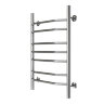 Полотенцесушитель водяной AZARIO RAVENNA 500/800 7 секций, нижнее/диагональное подключение, 1/2", хр
