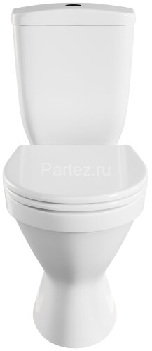 Унитаз-компакт Vitra Norm Blanc Duroplast 345х650х810, напольный, быстросьемное сиденье дюропласт с