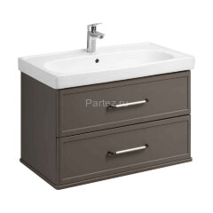 Тумба под раковину Aquaton Нео Классика 85 2 ящика, мускат (1A286301NCR30)