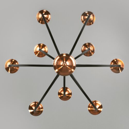 Подвесная люстра Eurosvet 60098/9 черный