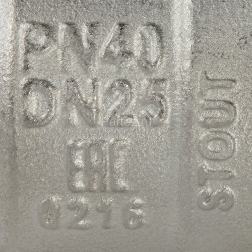 Кран шаровой полнопроходной НР/НР бабочка 1" Stout