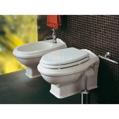 Унитаз подвесной Simas Arcade 365х435х510 безободковый &quot;Rimless&quot;, без сиденья, цвет белый (AR841bi)