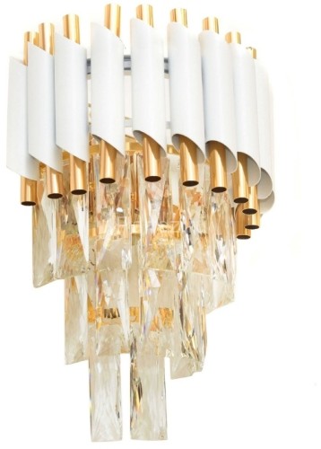 Бра Lumina Deco LDW 6003-2 WT+F.GD