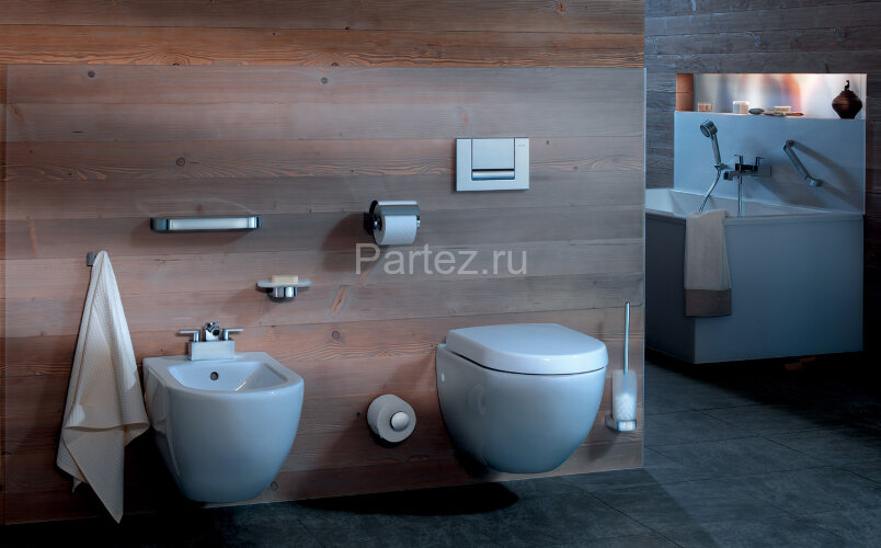 Ёрш для унитаза Keuco Edition 300 хрустальный стакан, матовый, хром (30064019000)