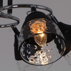 Потолочная люстра Reluce 70139-3.3-06 CR+BK